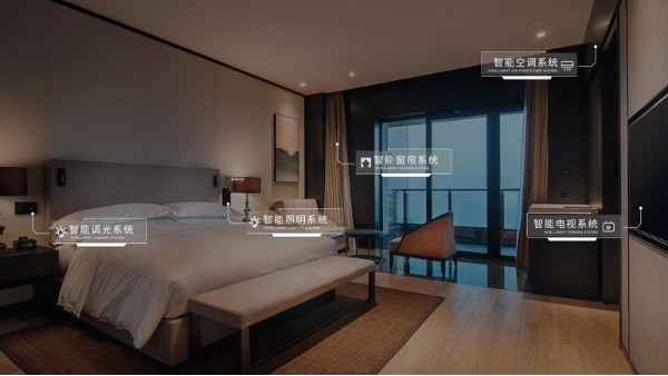 酒店客控系統節省布線費用，增加客人安全度